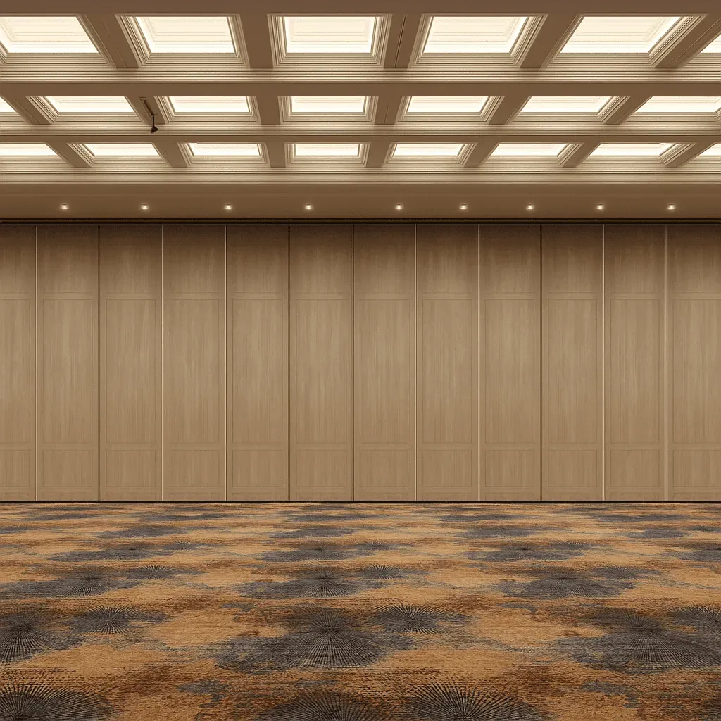 Sliding and folding acoustic partition