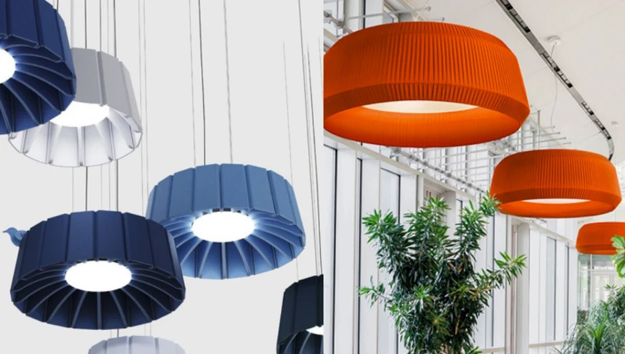 EchoGlow Acoustic Ceiling Lights