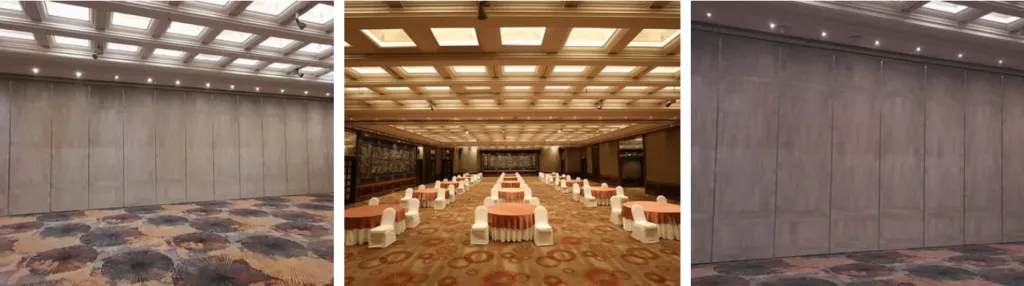 Sliding and folding acoustic partition