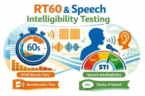 RT60 & Speech Intelligibility Testing