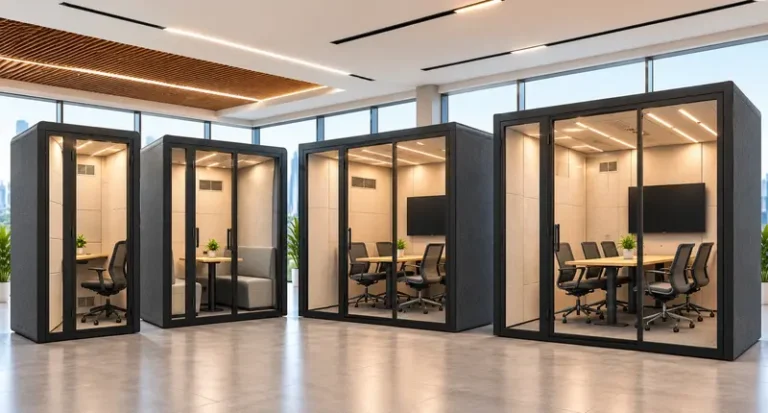 Meeting pods for offices