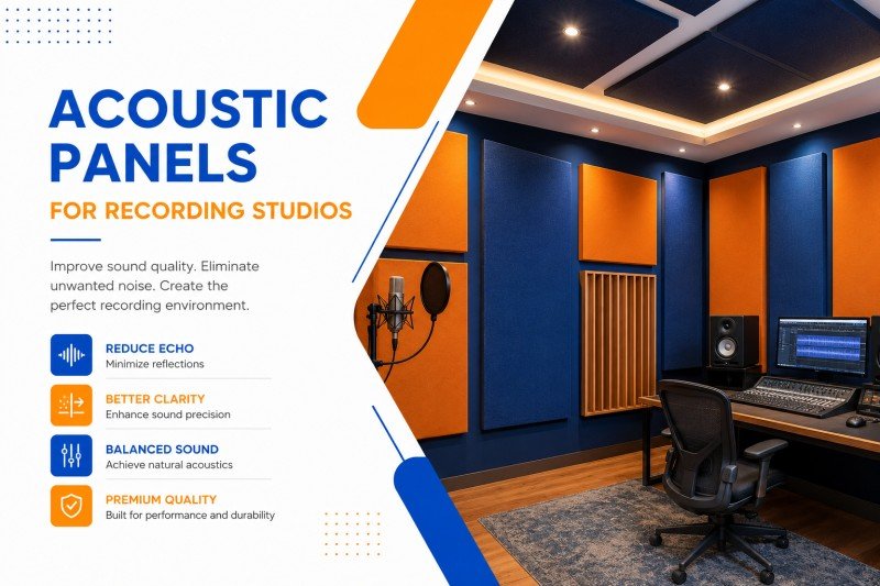 Best Acoustic Panels for Recording Studios in India