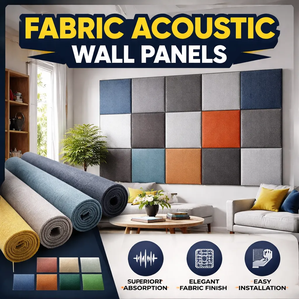 Fabric Acoustic Wall Panels