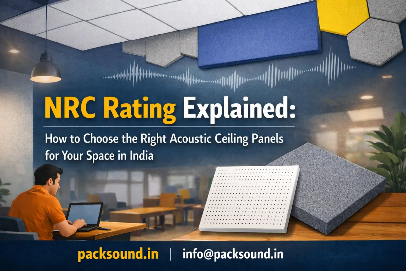 NRC rating acoustic ceiling panels