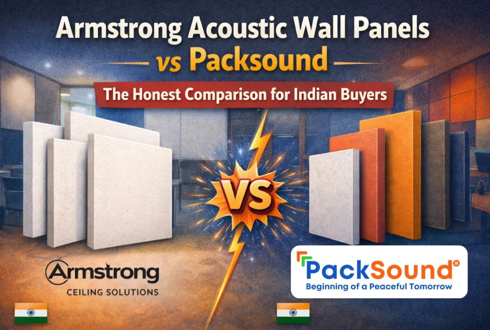 Armstrong Acoustic Wall Panels vs Packsound