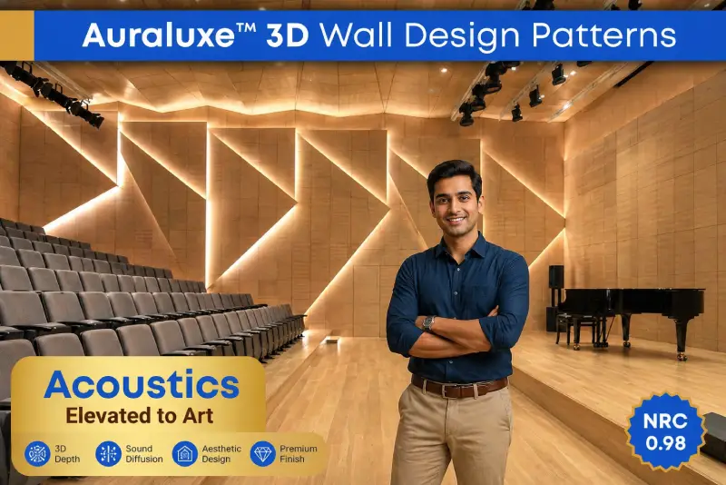 Auraluxe™ 3D Wall Design Patterns