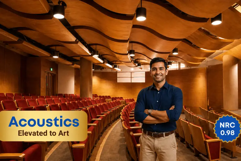 Auraluxe™ 3D Ultra Luxury Acoustic Ceiling Clouds