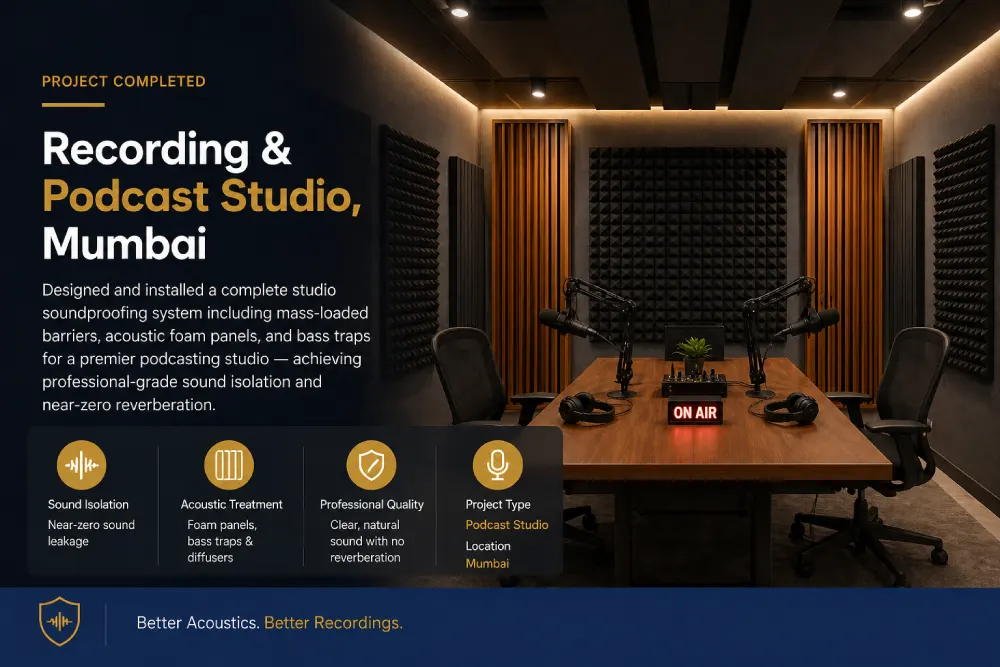 Recording & Podcast Studio, Mumbai