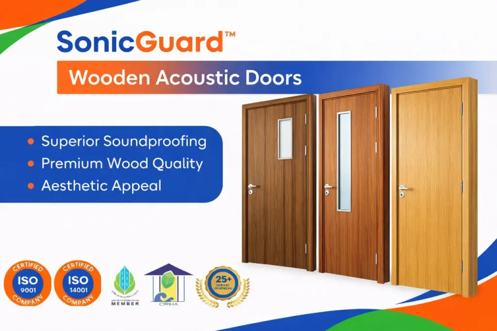 SonicGuard™ Wooden Acoustic Doors