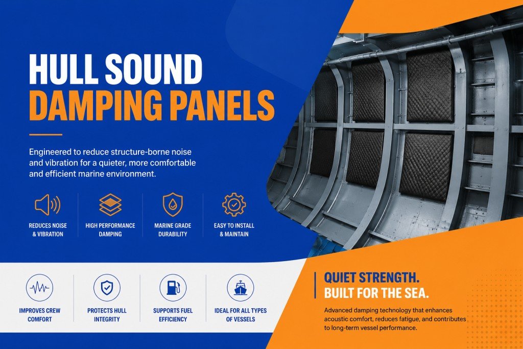 Hull Sound Damping Panels