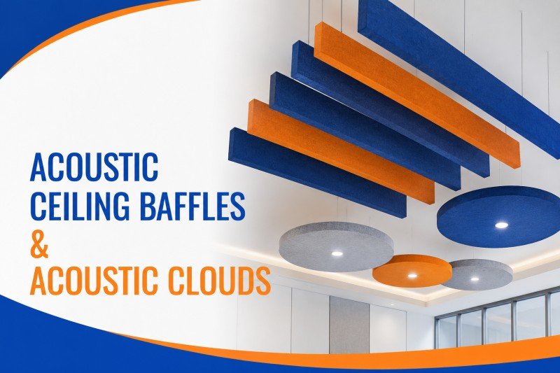 Acoustic Ceiling Baffles & Acoustic Clouds