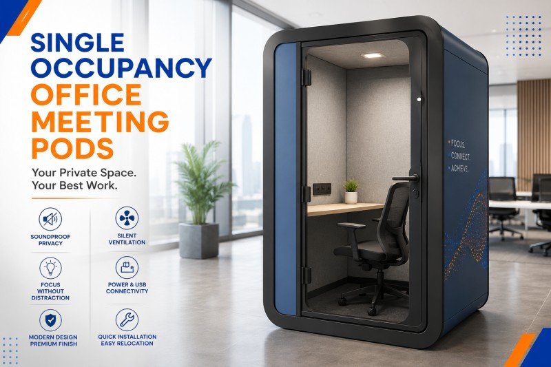 Single Occupancy Office Meeting Pods