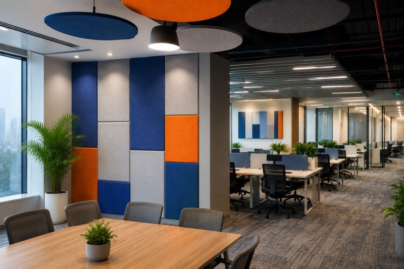 Corporate Office Acoustic Treatment, Delhi NCR​