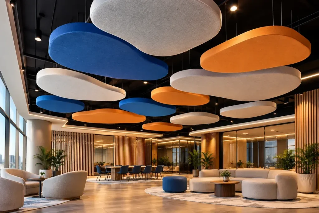 Auraluxe 3D luxury acoustic ceiling clouds