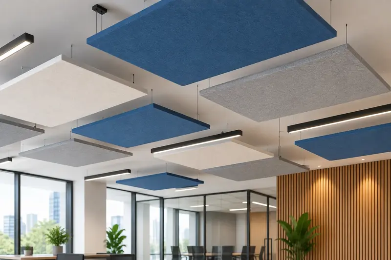 Acoustic ceiling panels