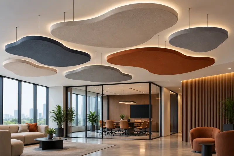 Auraluxe™ 3D Ultra Luxury Acoustic Ceiling Clouds