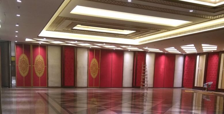 Acoustic sliding partition at ISKCON, Delhi