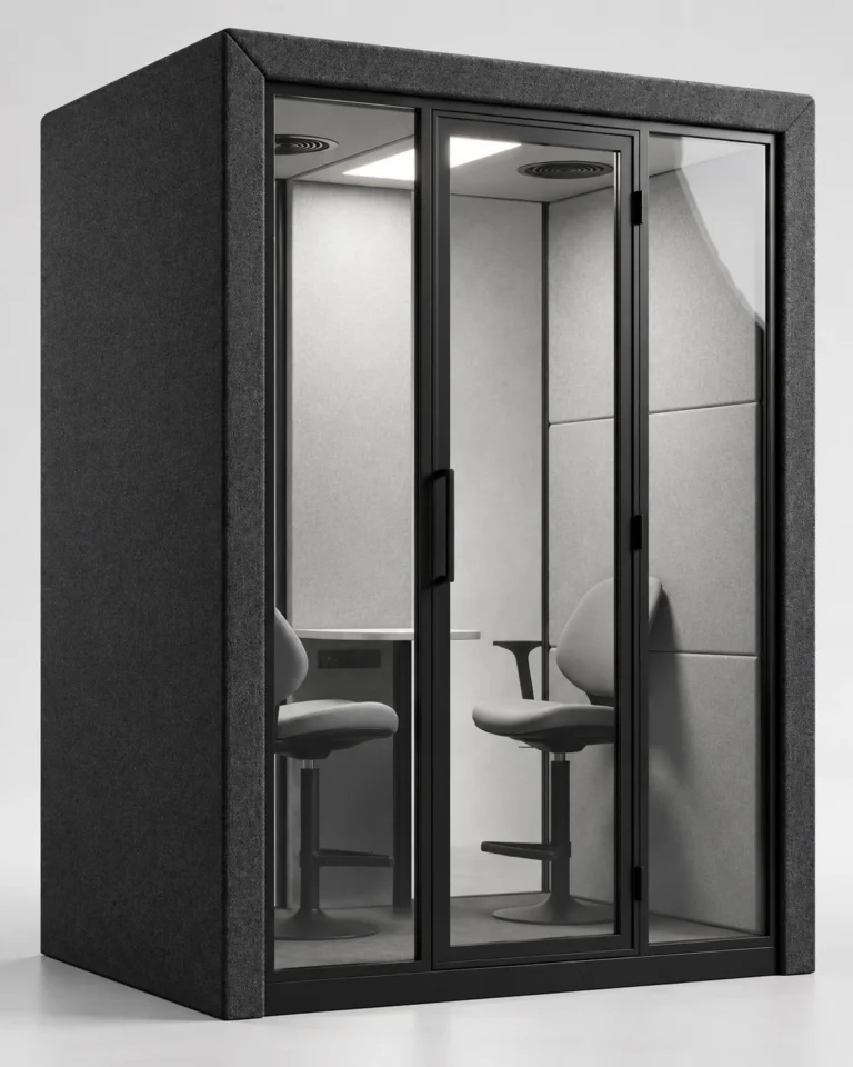 ThinkPod Pro D double occupancy office pod