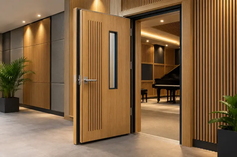 SonicGuard™ Wooden Acoustic Doors