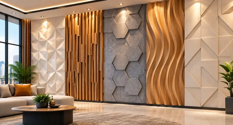 3D Wall Design Patterns