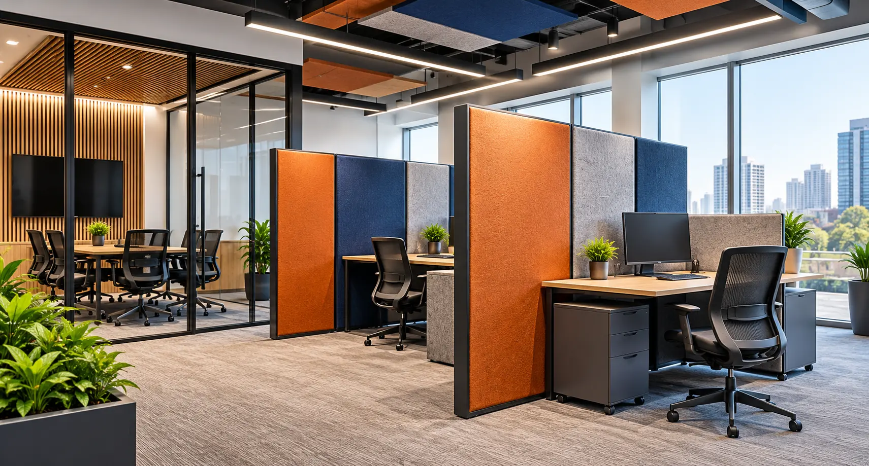Acoustic Divider Partitions for Offices: Types, Ratings and How to Choose