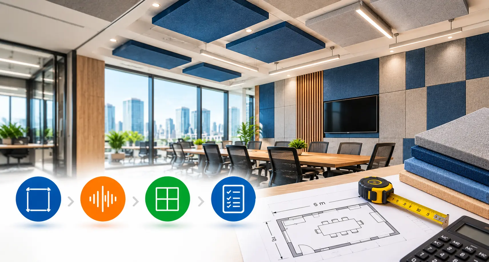 How Many Acoustic Panels Do I Need? Guide for Commercial Spaces