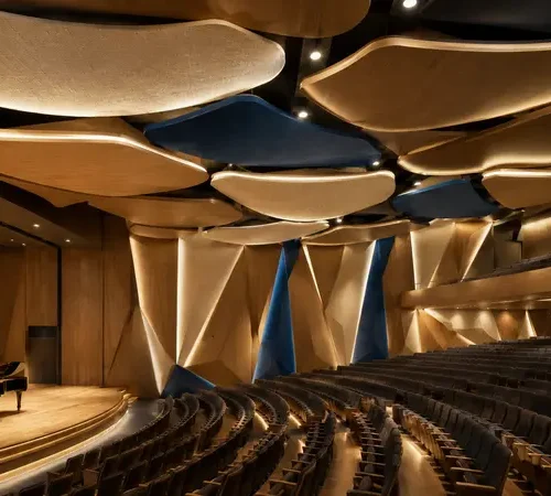 3D Ultra Luxury Acoustic Ceiling Clouds